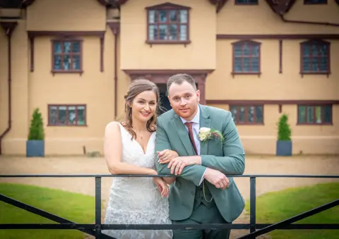 Bride Groom Surrey Wedding