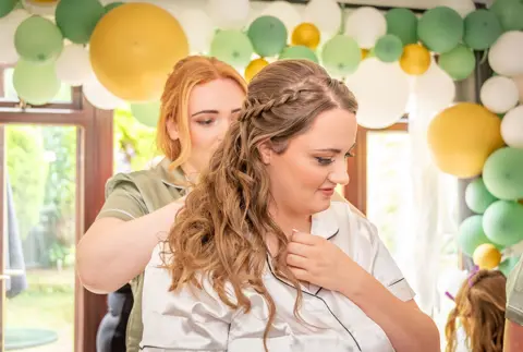 Bridal Prep underway at Kent Life